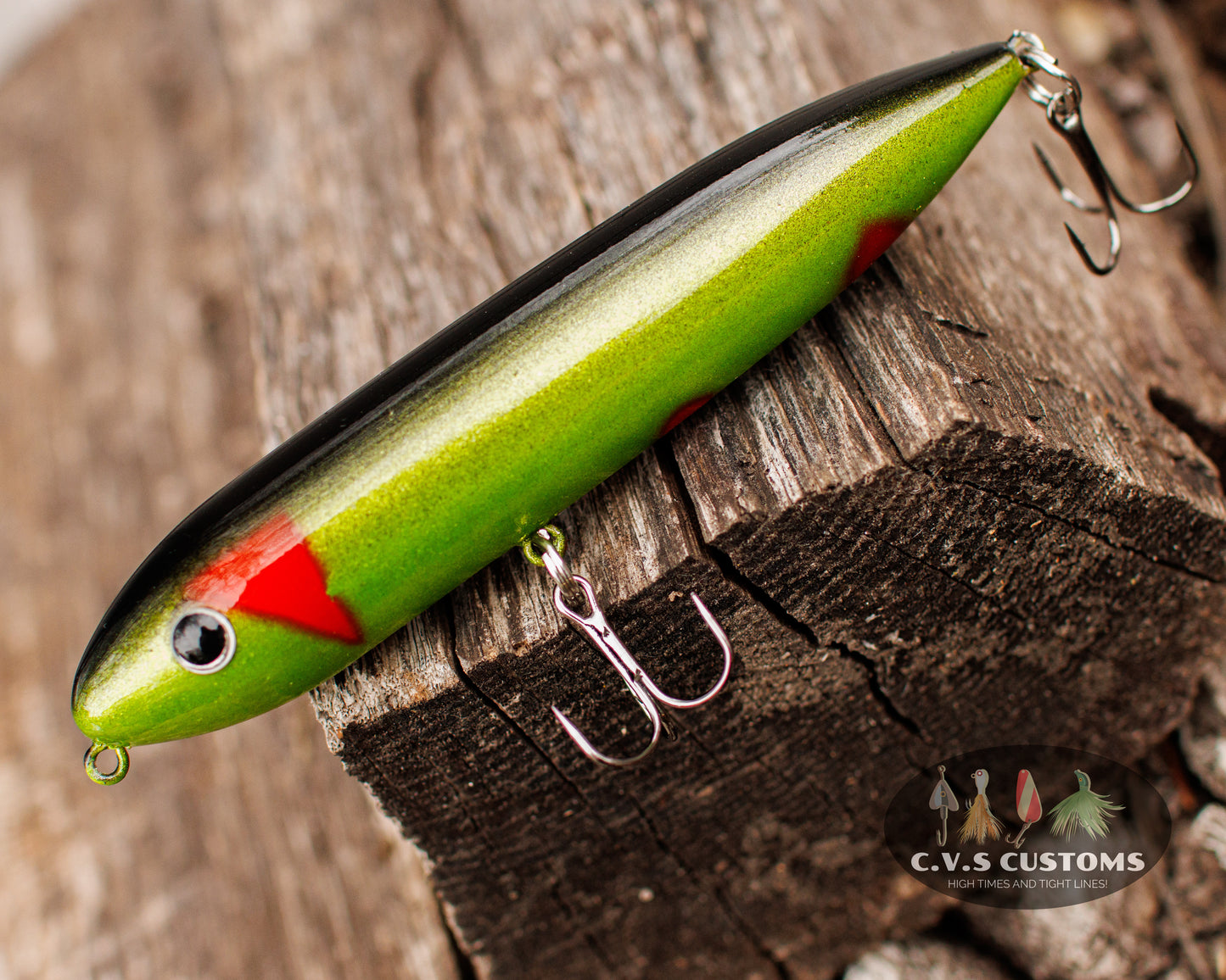 C.V.S Customs Top water (spook) 4.5"