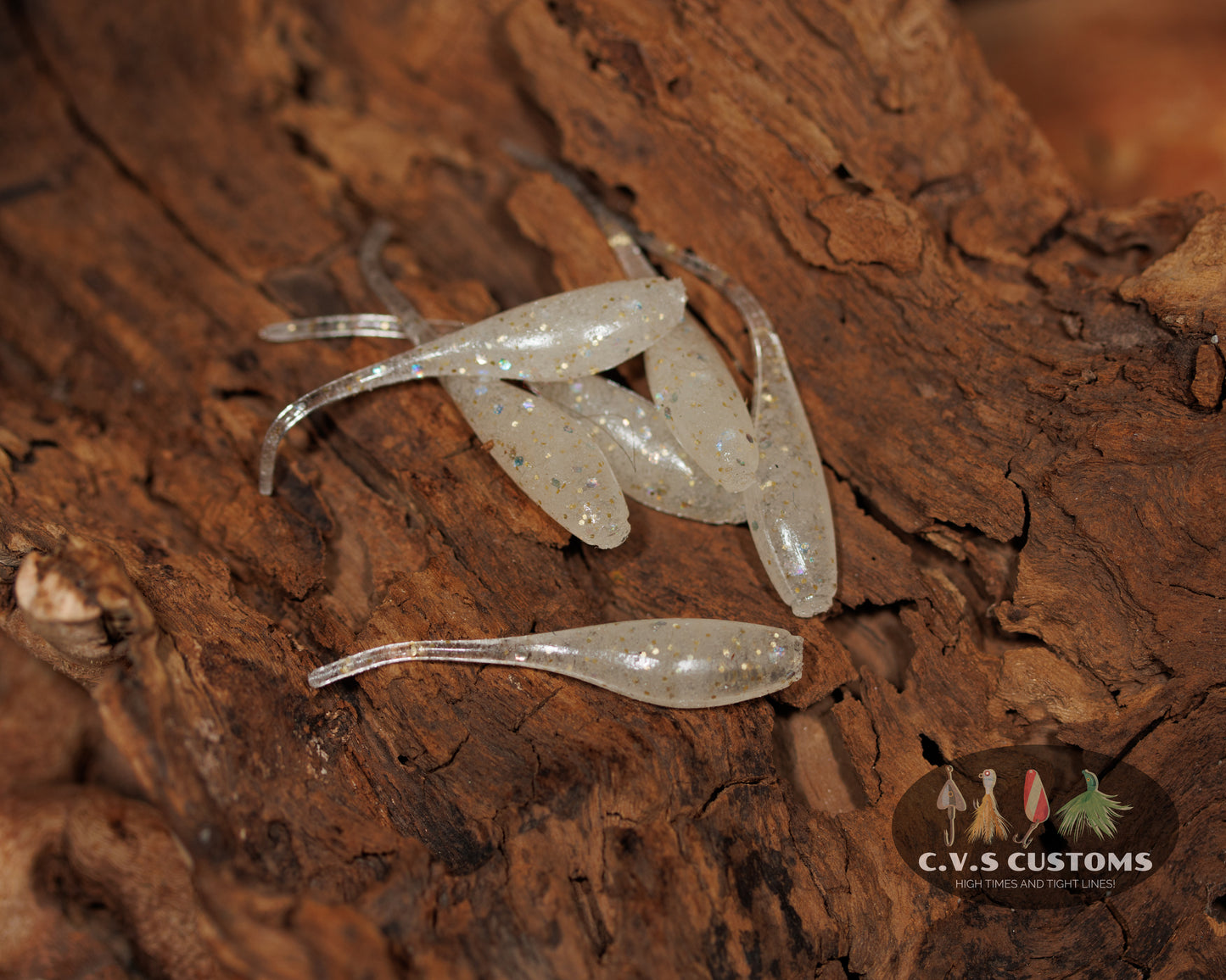 C.V.S Customs Natural Panfish Plastic (6 pack)